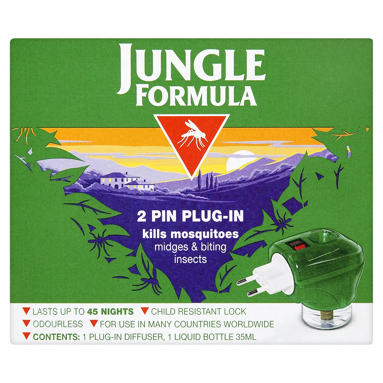 Jungle-Formula-Plug-In-Mosquito-Killer Jungle Formula Mosquito Killer Plug-In Insect Repellent